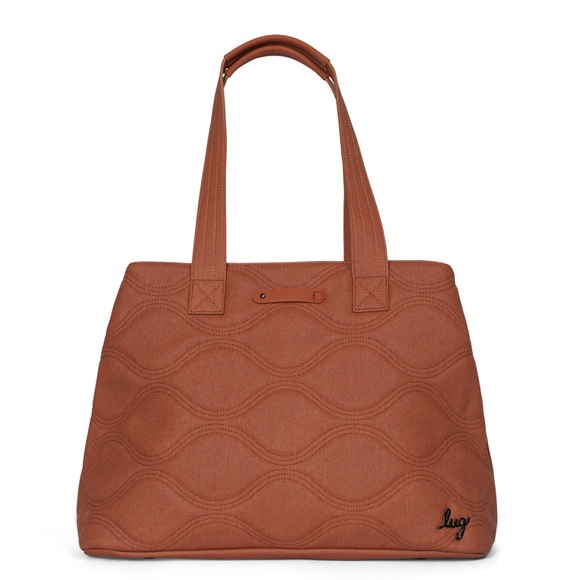 LUG Tempo Matte Luxe VL Tote Bag in Copper - Picture 2 of 14